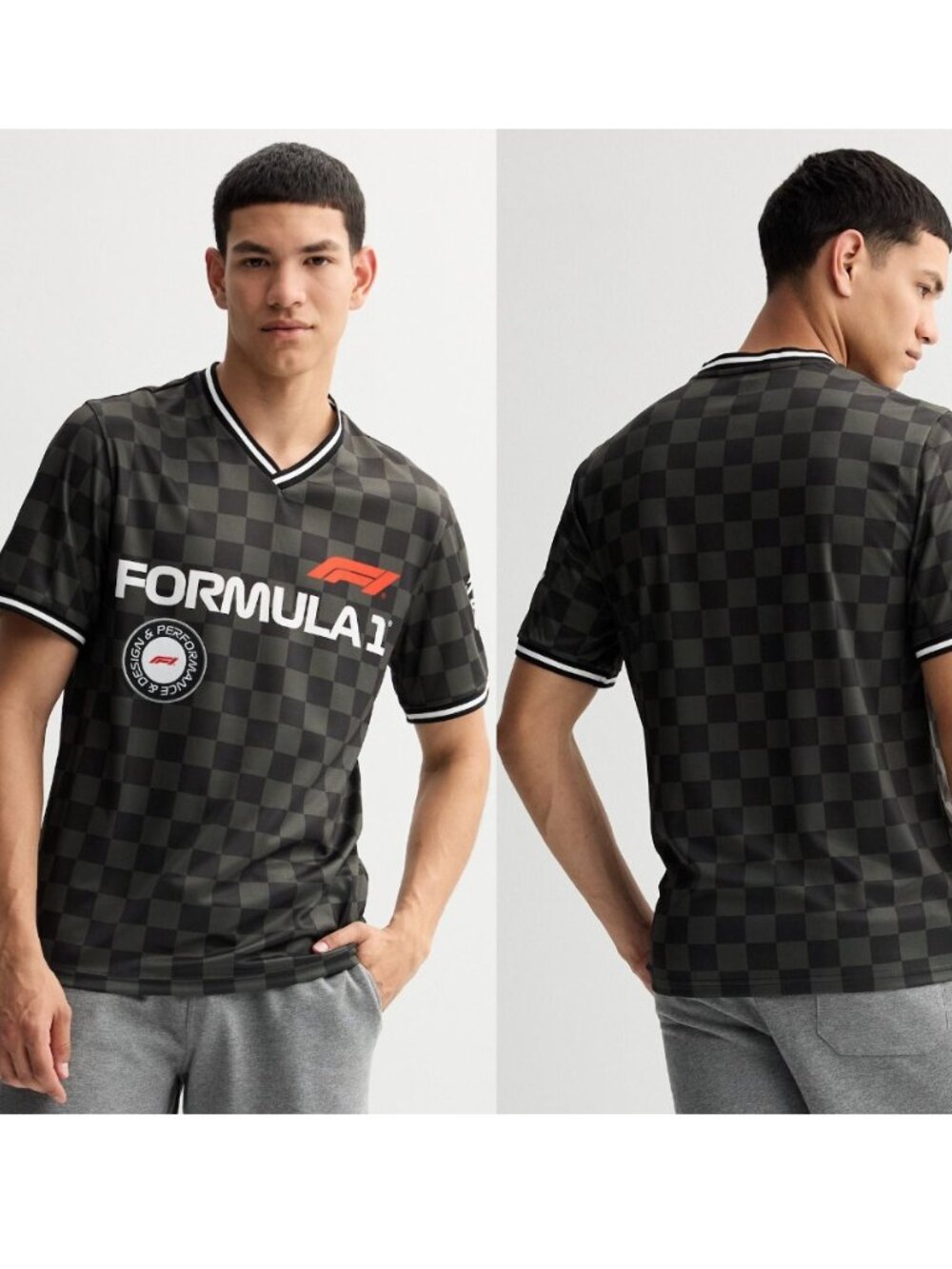 NWT Men's Formula 1 V-Neck Graphic Jersey Size XXL
